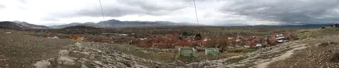 Harmanören köyünden bir görünüm (Atabey, Isparta)