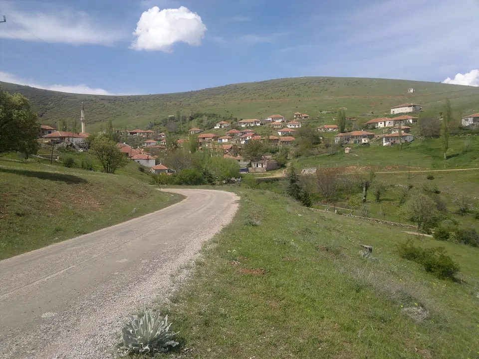 Gazibeyli köyünden bir görünüm (Keskin, Kırıkkale)