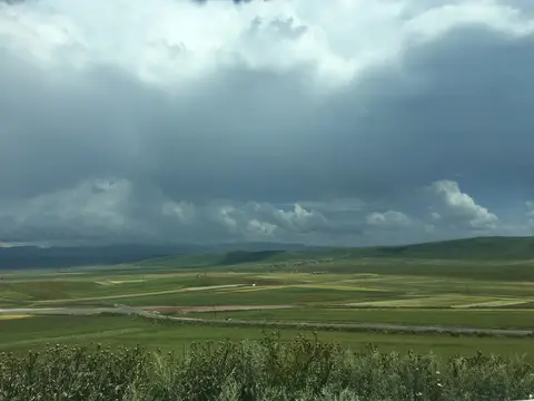 Saymalı köyünden bir görünüm (Çıldır, Ardahan)
