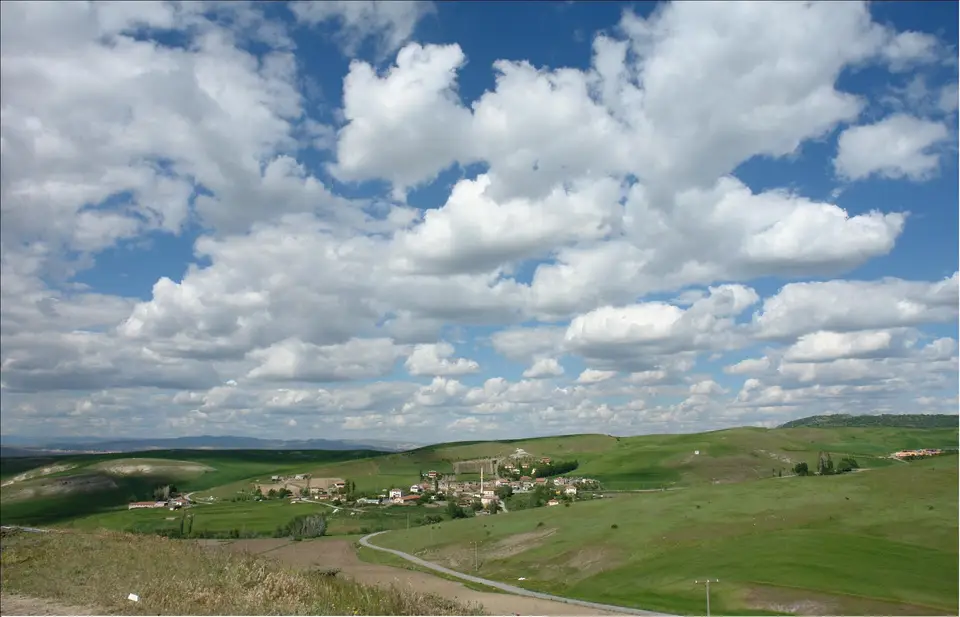 Bayram mahallesinden bir görünüm (Ayaş, Ankara)