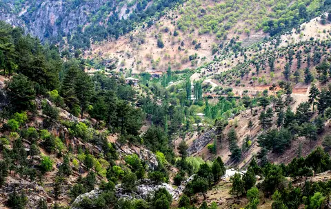 Değirmenciuşağı mahallesinden bir görünüm (Saimbeyli, Adana)