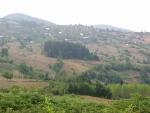Alancık köyünden bir görünüm (Şenpazar, Kastamonu)