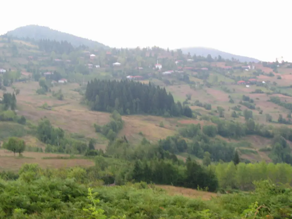 Kastamonu ilinden bir köy manzarası: Alancık köyünden bir görünüm (Şenpazar, Kastamonu)