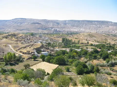 Boyalı köyünden bir görünüm (Ürgüp, Nevşehir)