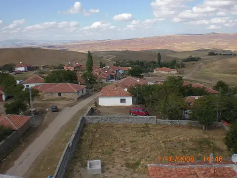 Demirci köyünden bir görünüm (Akpınar, Kırşehir)