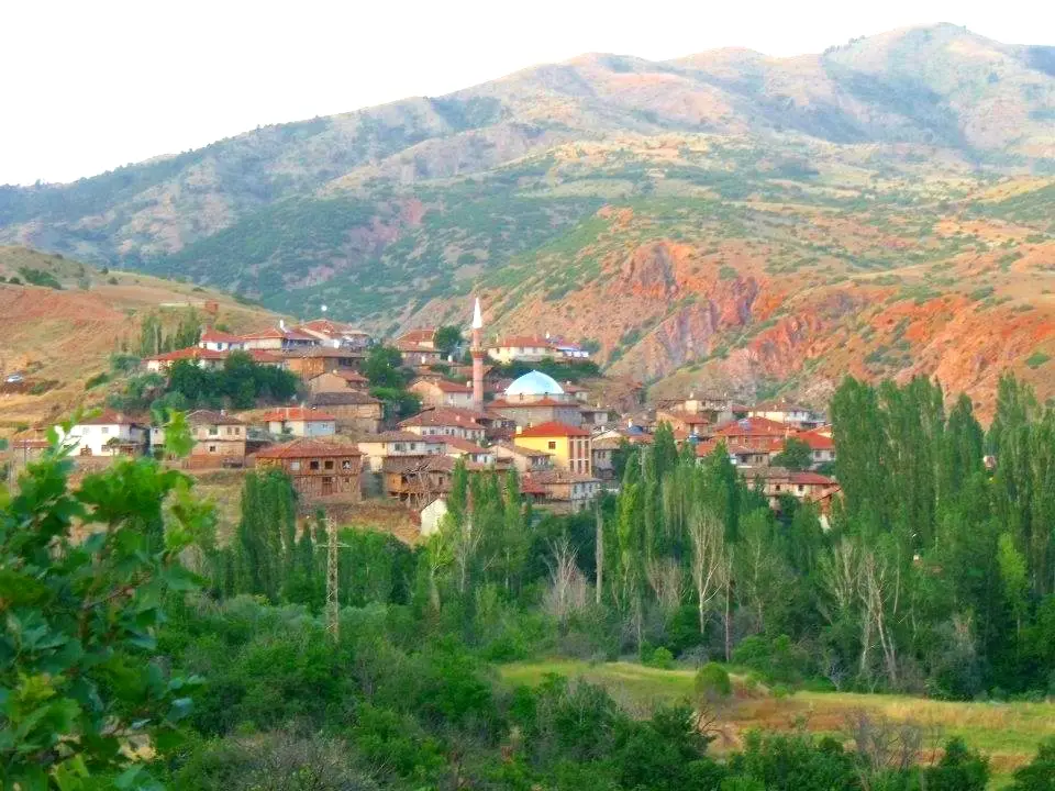 Handırı köyünden bir görünüm (Çankırı Merkez, Çankırı)