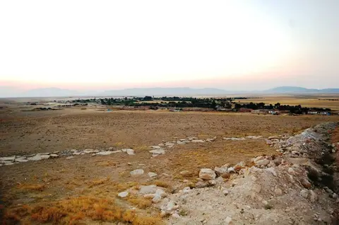 Dokuzyol köyünden bir görünüm (Ayrancı, Karaman)