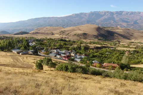 Göller köyünden bir görünüm (Üzümlü, Erzincan)