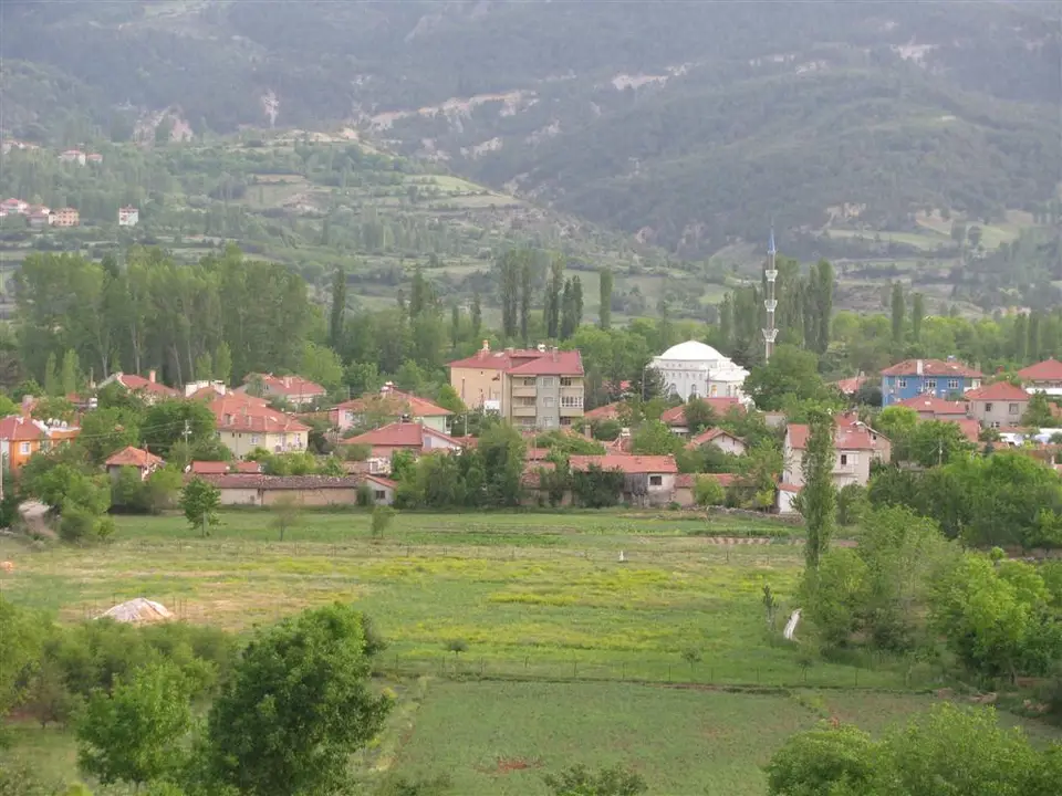 Kayaköy köyünden bir görünüm (Gediz, Kütahya)