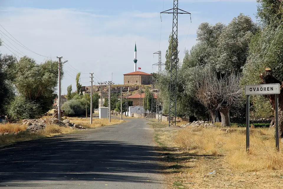 Övaören köyünden bir görünüm (Gülşehir, Nevşehir)