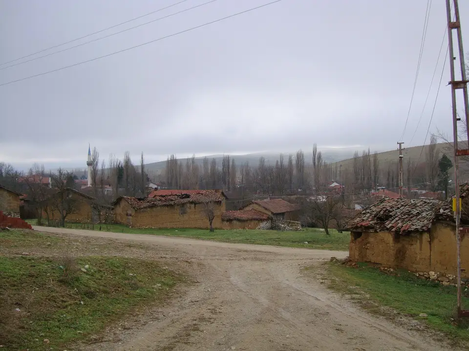 Oluklu köyünden bir görünüm (Söğüt, Bilecik)