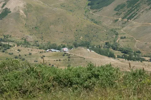 Sorkunlu köyünden bir görünüm (Aydıntepe, Bayburt)