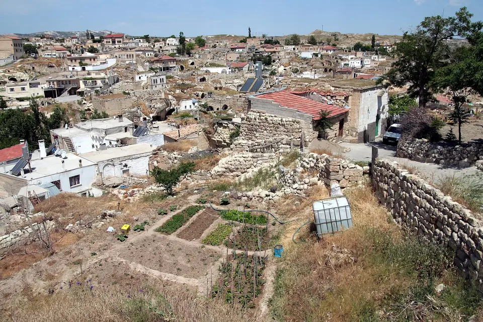 Mustafapaşa köyünden bir görünüm (Ürgüp, Nevşehir)