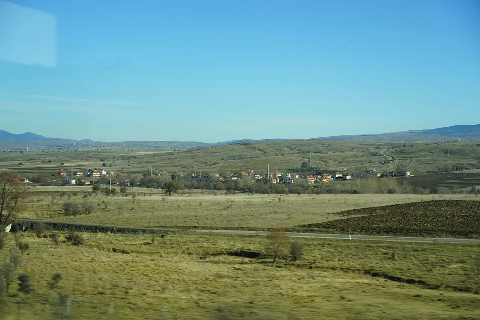Hacılar köyünden bir görünüm (Gerede, Bolu)