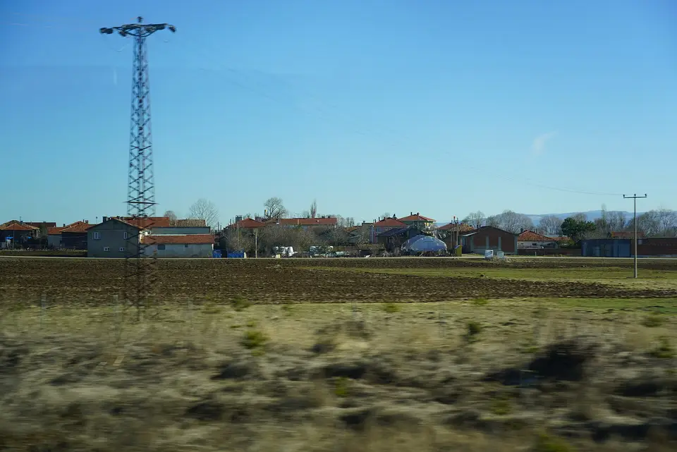 Yazıkara köyünden bir görünüm (Gerede, Bolu)