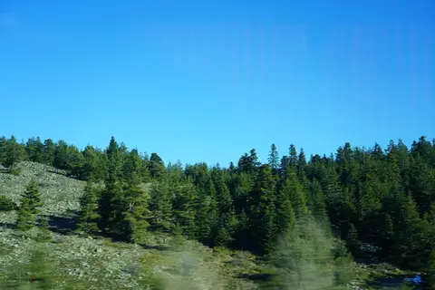 Karapazar köyünden bir görünüm (Gerede, Bolu)