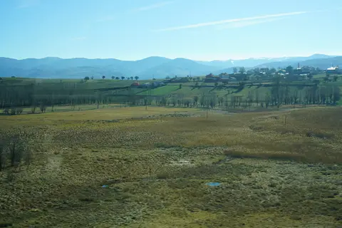 Karacadağdemirciler köyünden bir görünüm (Gerede, Bolu)