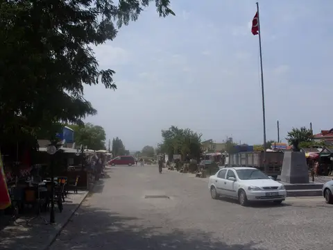 Alçıtepe köyünden bir görünüm (Eceabat, Çanakkale)