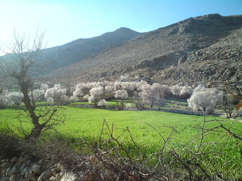 Aydınpınar köyünden bir görünüm (Kahta, Adıyaman)