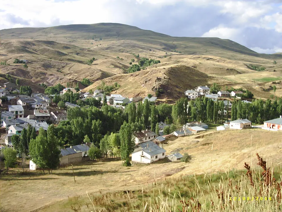 Delice köyünden bir görünüm (İmranlı, Sivas)