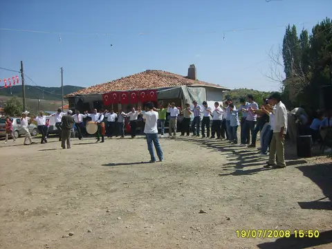 Kesecik köyünden bir görünüm (Korgun, Çankırı)