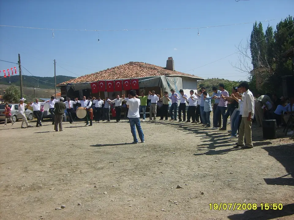 Kesecik köyünden bir görünüm (Korgun, Çankırı)