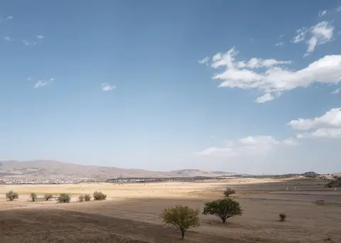 Çavuşin köyünden bir görünüm (Avanos, Nevşehir)
