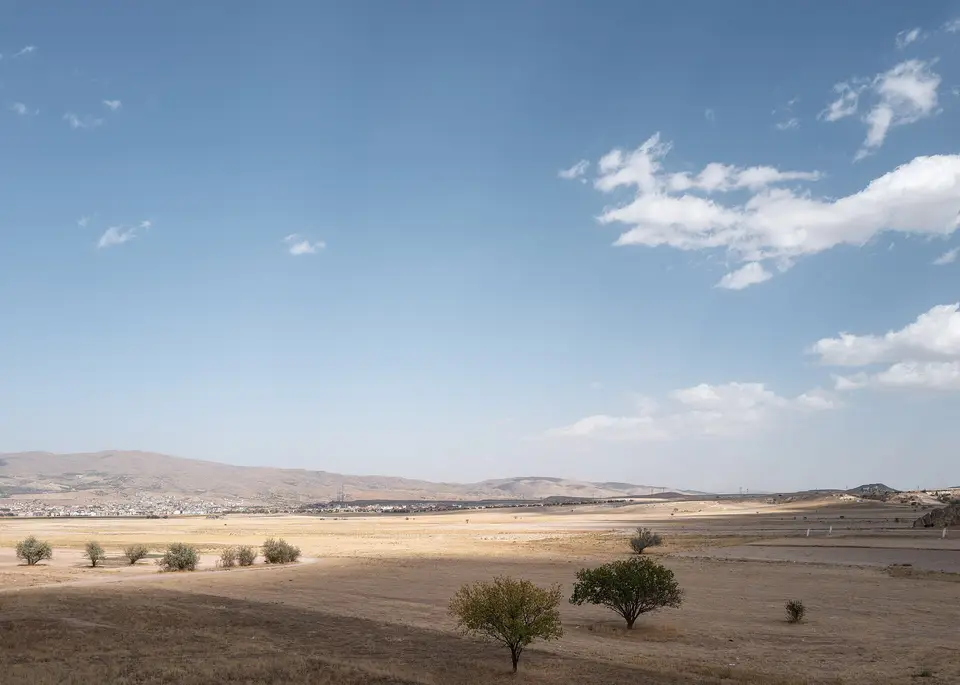Çavuşin köyünden bir görünüm (Avanos, Nevşehir)