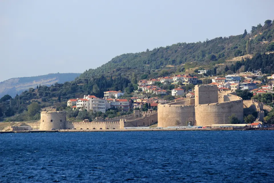 Kilitbahir köyünden bir görünüm (Eceabat, Çanakkale)
