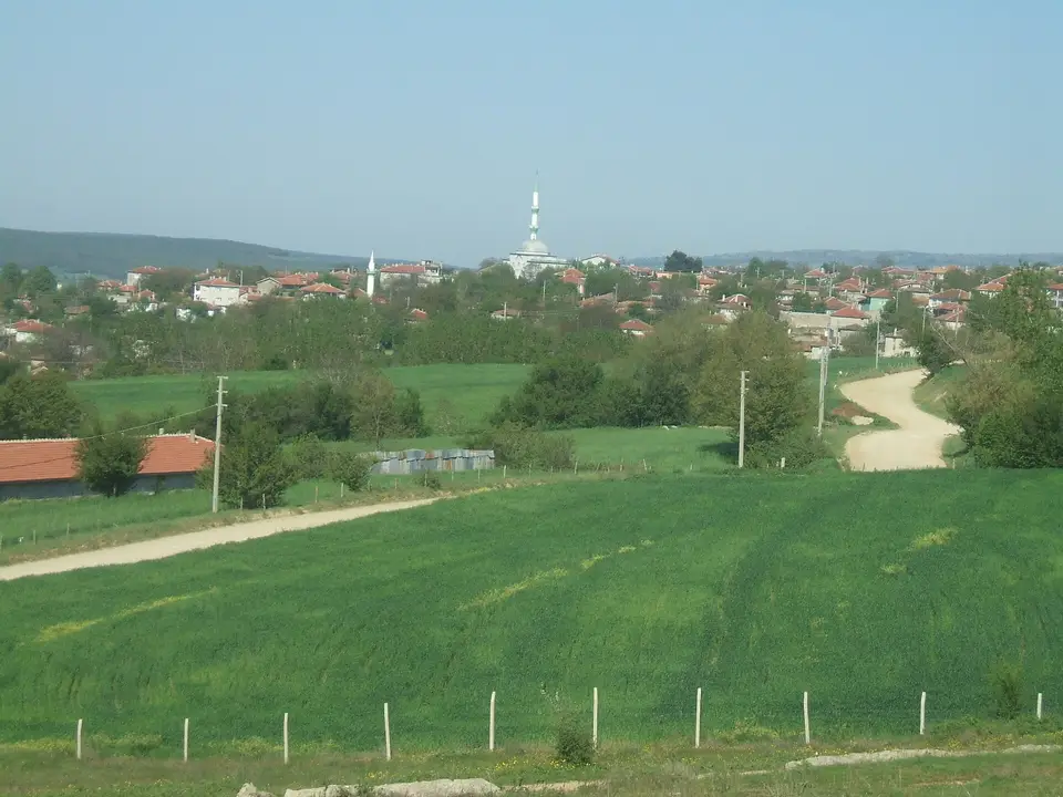 Sergen köyünden bir görünüm (Vize, Kırklareli)