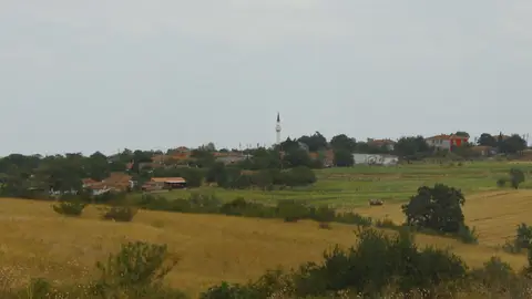 Çalıköy köyünden bir görünüm (Uzunköprü, Edirne)