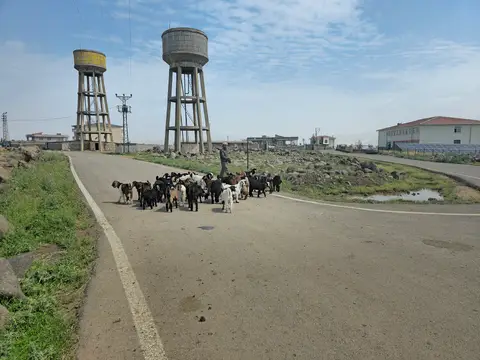 Sulak köyünden bir görünüm (İdil, Şırnak)