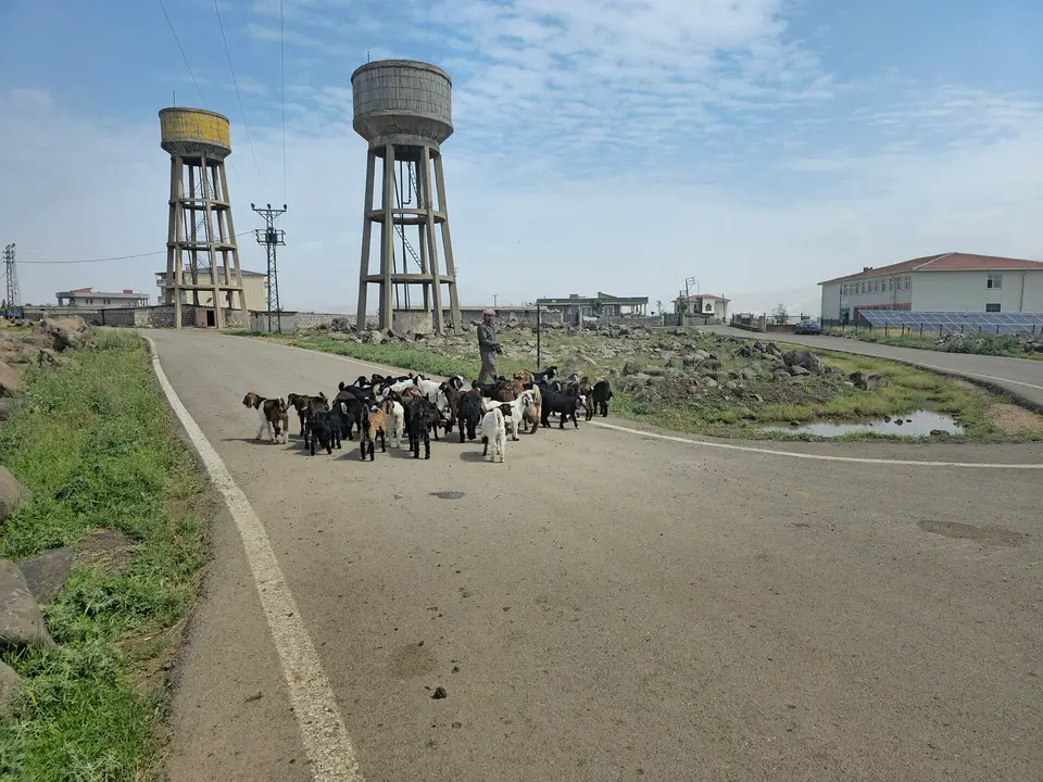 Sulak köyünden bir görünüm (İdil, Şırnak)