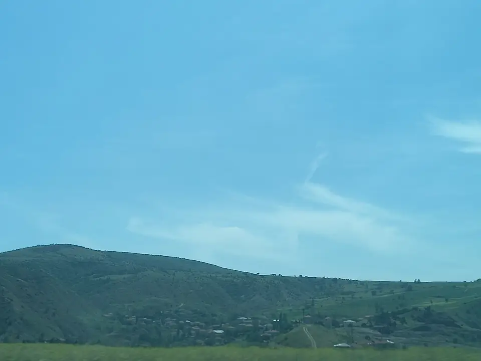 Armutlu köyünden bir görünüm (Suluova, Amasya)