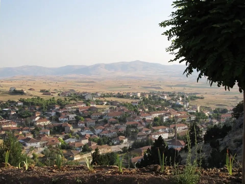 Ballık köyünden bir görünüm (Sandıklı, Afyonkarahisar)