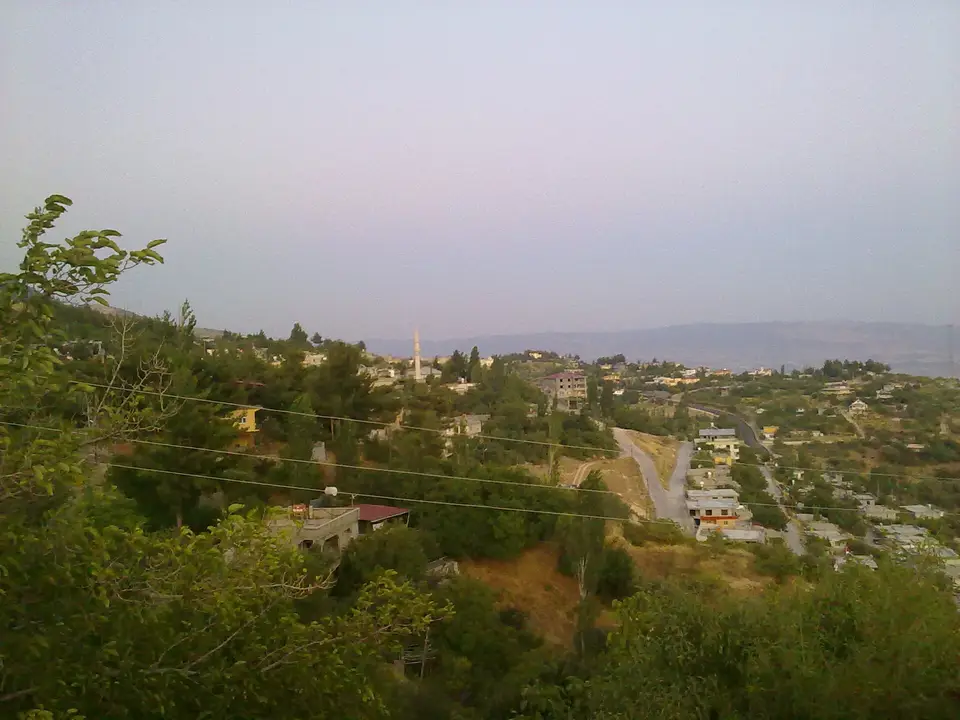 Göllü köyünden bir görünüm (Ağaçören, Aksaray)