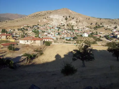 Çaykışla köyünden bir görünüm (Emirdağ, Afyonkarahisar)
