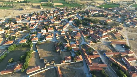Türkmenakören köyünden bir görünüm (Emirdağ, Afyonkarahisar)