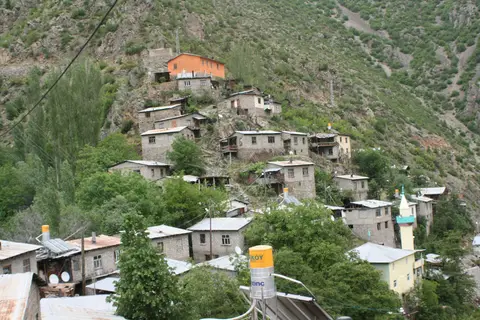 Balcılı köyünden bir görünüm (Yusufeli, Artvin)