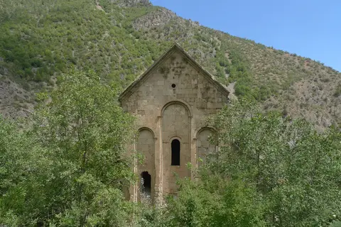 Tekkale köyünden bir görünüm (Yusufeli, Artvin)