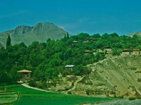 İşhan köyünden bir görünüm (Yusufeli, Artvin)