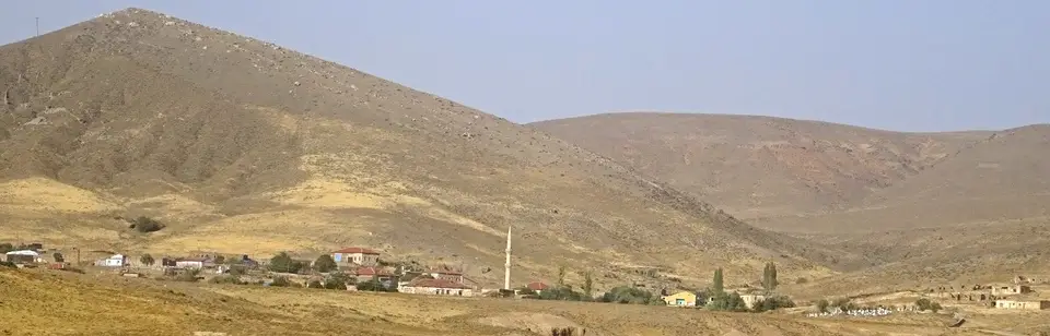 Avşar köyünden bir görünüm (Ağaçören, Aksaray)