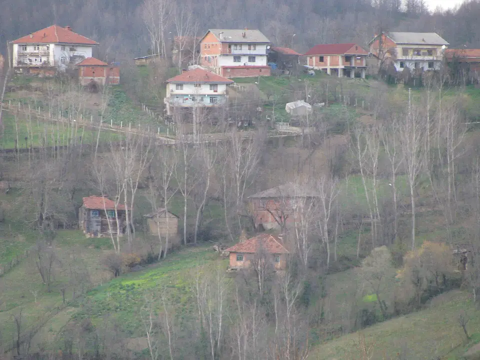 Karşıyaka köyünden bir görünüm (Bartın Merkez, Bartın)