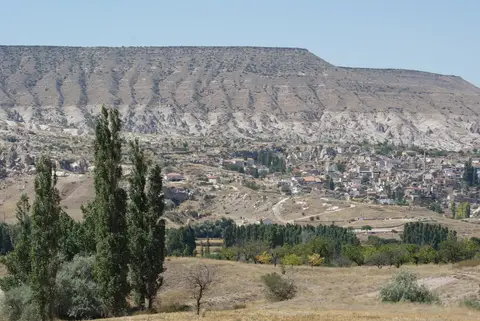 Cemilköy köyünden bir görünüm (Ürgüp, Nevşehir)