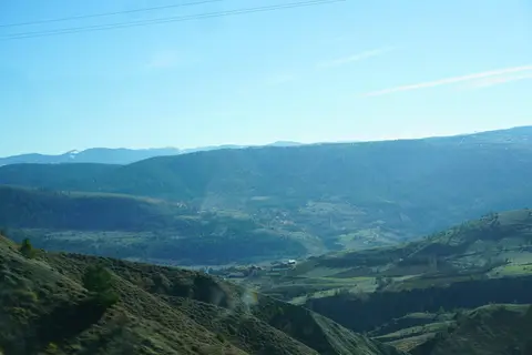 Deresoblan köyünden bir görünüm (Eskipazar, Karabük)