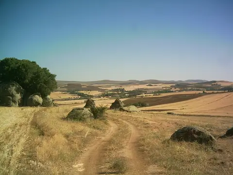 Kederli köyünden bir görünüm (Ağaçören, Aksaray)