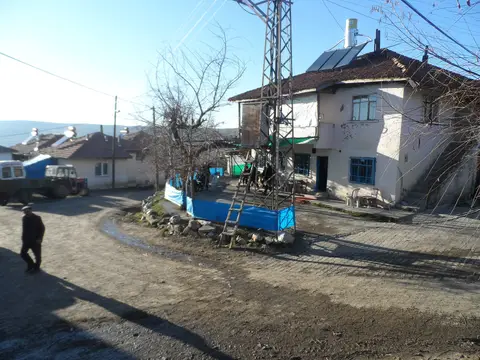 Üçyol köyünden bir görünüm (Turhal, Tokat)