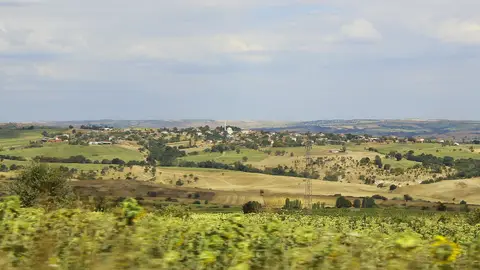 Çobançeşmesi köyünden bir görünüm (Keşan, Edirne)
