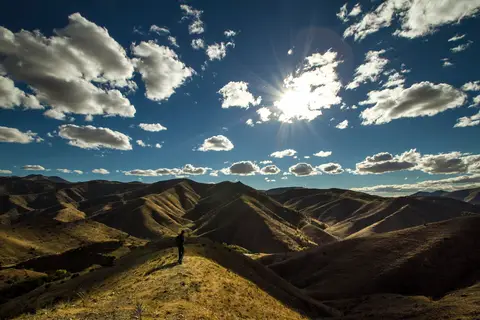 Çalık köyünden bir görünüm (Keban, Elazığ)