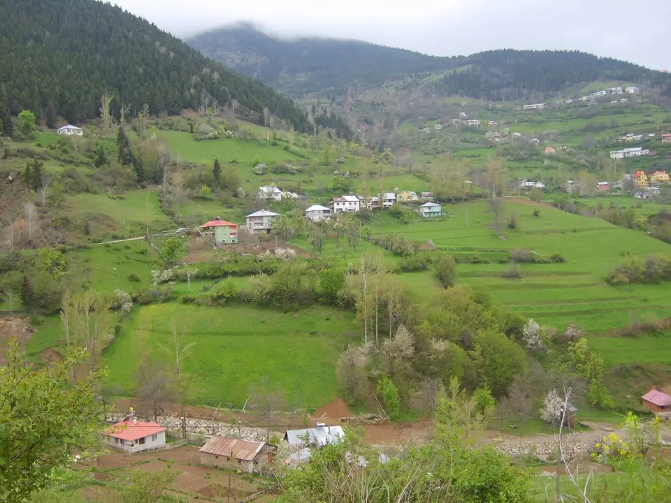 Zigana köyünden bir görünüm (Torul, Gümüşhane)